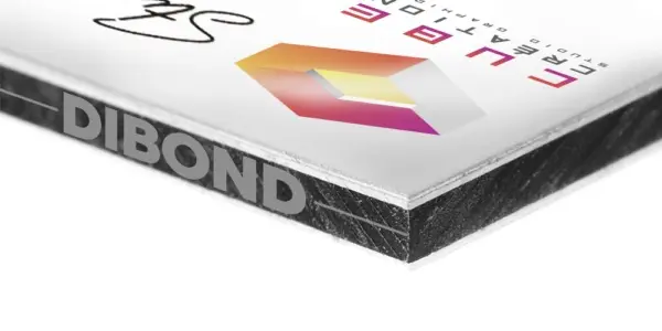 Panneau Dibond imprimé pour entreprise