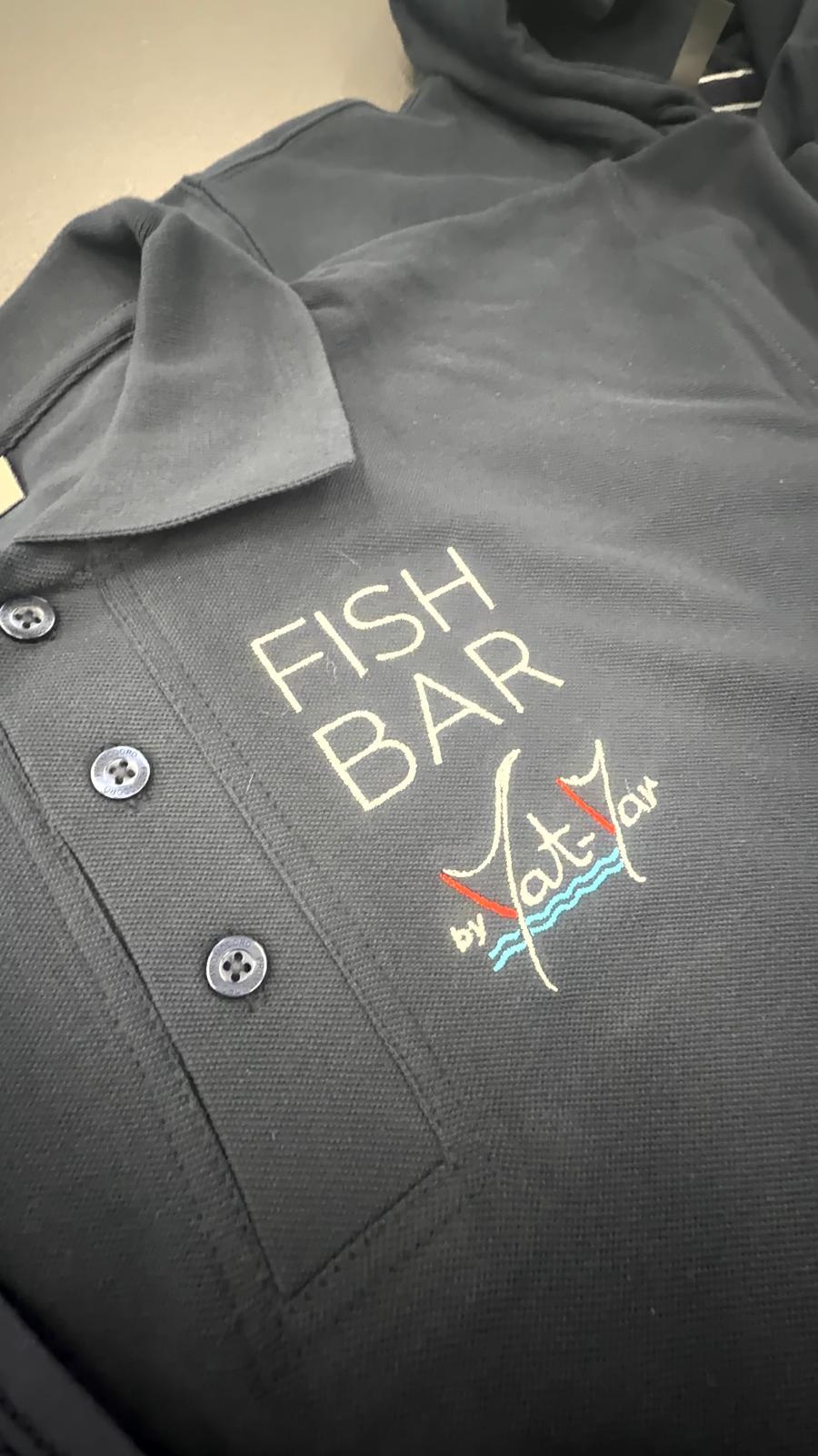 Flocage DTF couleur sur des vêtements de travail dans notre atelier à Thumaide